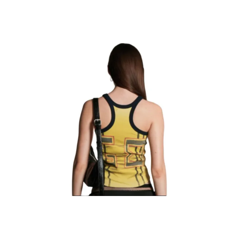 GRAILZ Tank Tops Women's Yellow-1