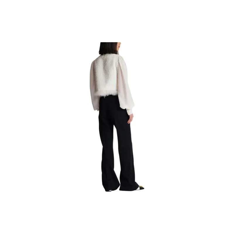 BALMAIN Tweed Long Sleeved Jacket-3