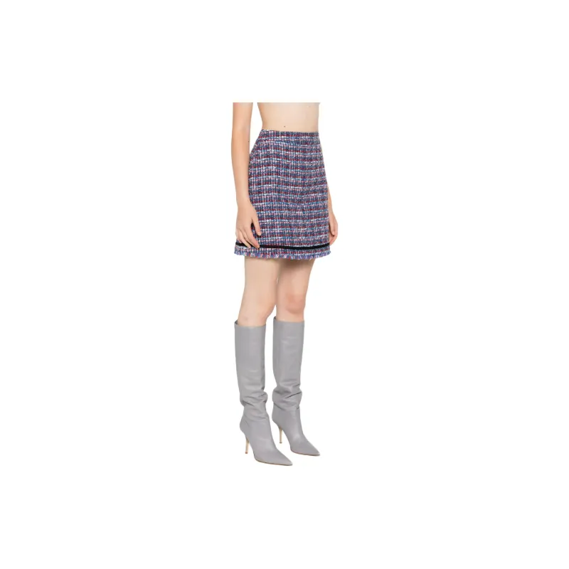 KARL LAGERFELD / Karl Lagerfeld Jeans Bouclé Mini Skirt-3