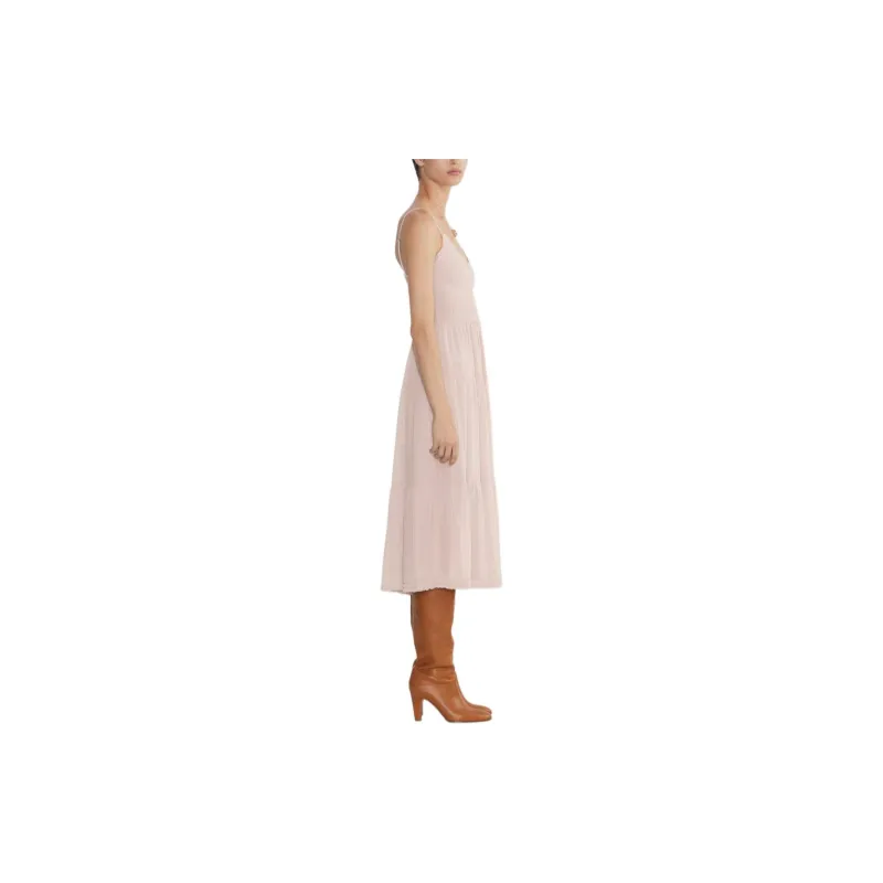 ARITZIA Wilfred Tuberose Dress Slip Dresses Women's Bow Pink/Bowknot Pink-4