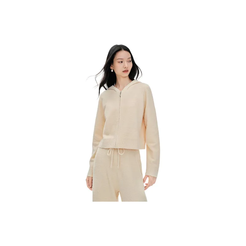 Hopeshow Sweater Women's Light Beige-1