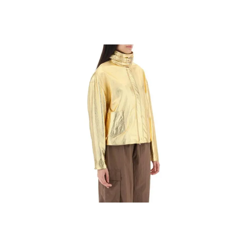 Saks Potts Jackets Coats Women's Yellow-3