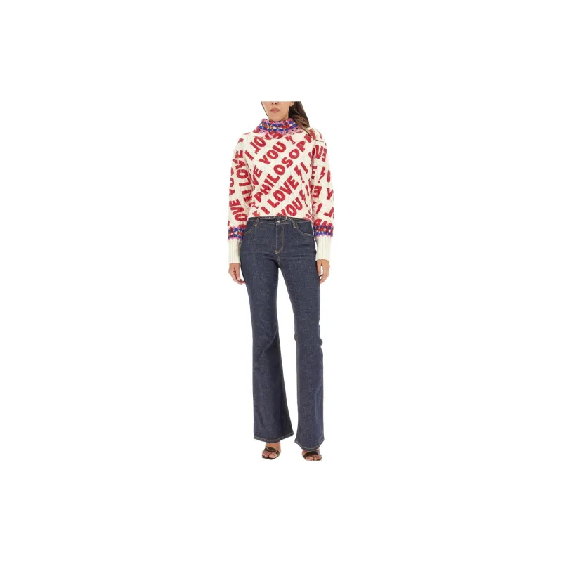 PHILOSOPHY DI LORENZO SERAFINI I Love You Philosophy Jumper-1