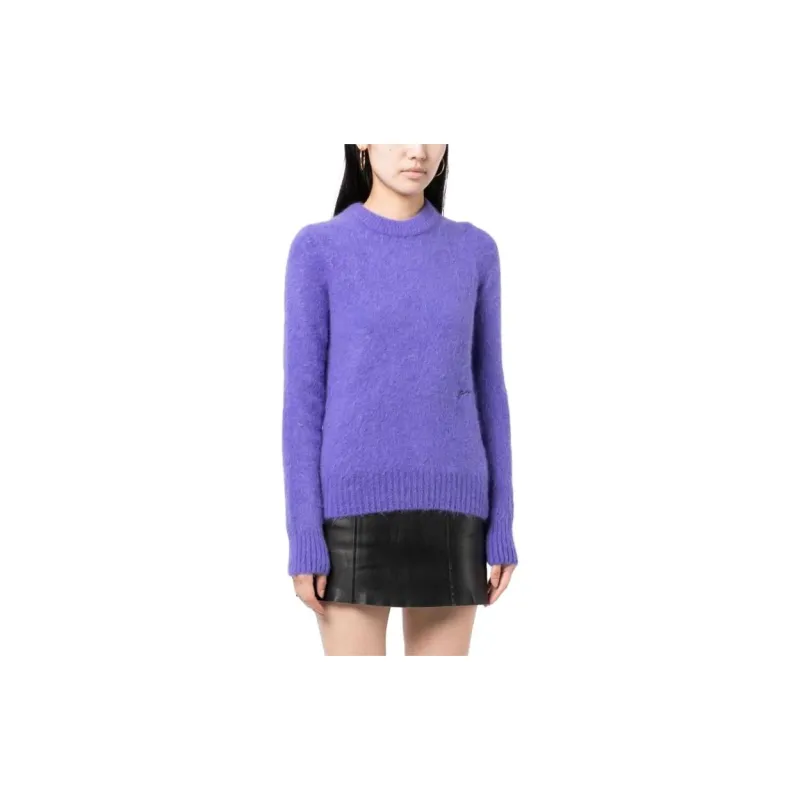 GANNI Sweaters Women's Purple-3