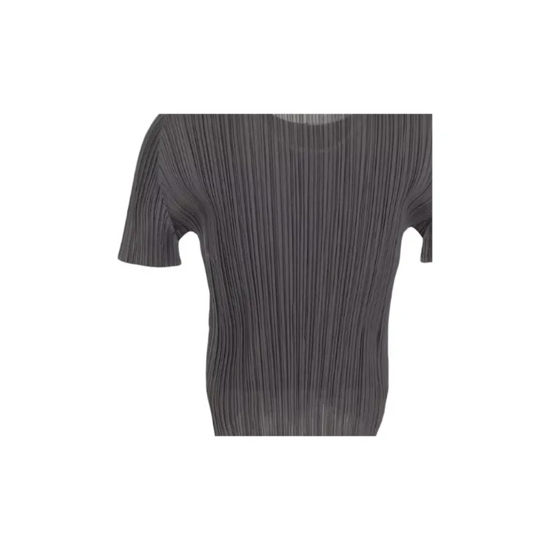 PLEATS PLEASE ISSEY MIYAKE PLEATS PLEASE ISSEY MIYAKE Pleated Crewneck Top-2