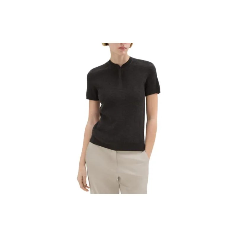 THEORY THEORY Designer Co-authored Collection Sweater Women's Charcoal Black-1