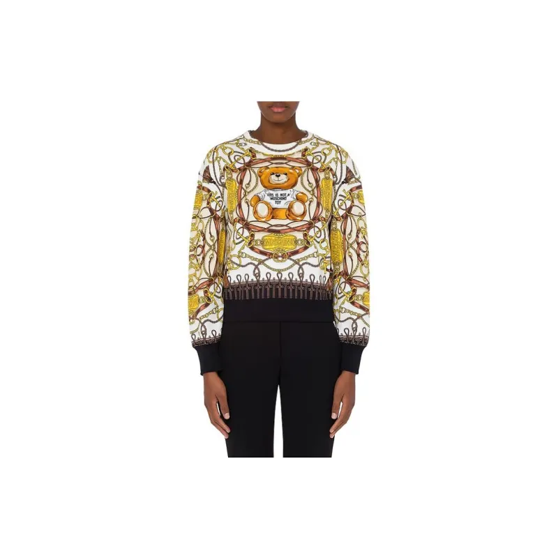 MOSCHINO Sweatshirts Women's Light Brown-1