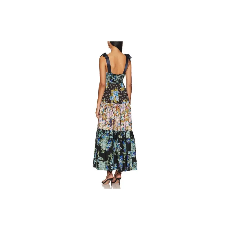 FREE PEOPLE Sleeveless Dress Women's Dark Blue-2