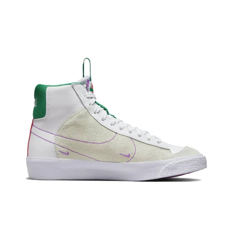 Nike Blazer Mid '77 GS 'Dance - White Fuchsia Green'-1