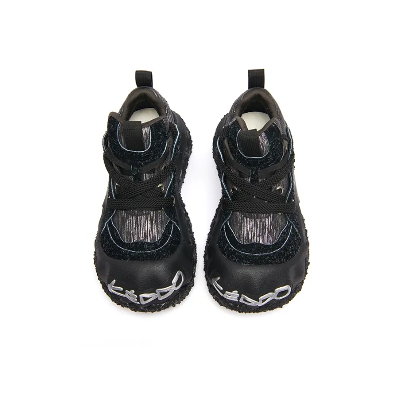 KEDDO Paint Is Not Dry Height Increasing Low-Top Chunky Sneakers Unisex-3