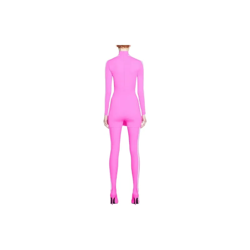 Adidas Originals X Balenciaga Long-Sleeved Dresses Women's Pink-2