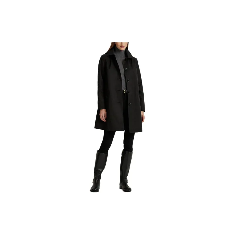 Polo Ralph Lauren Single Breasted Hooded Coat-2
