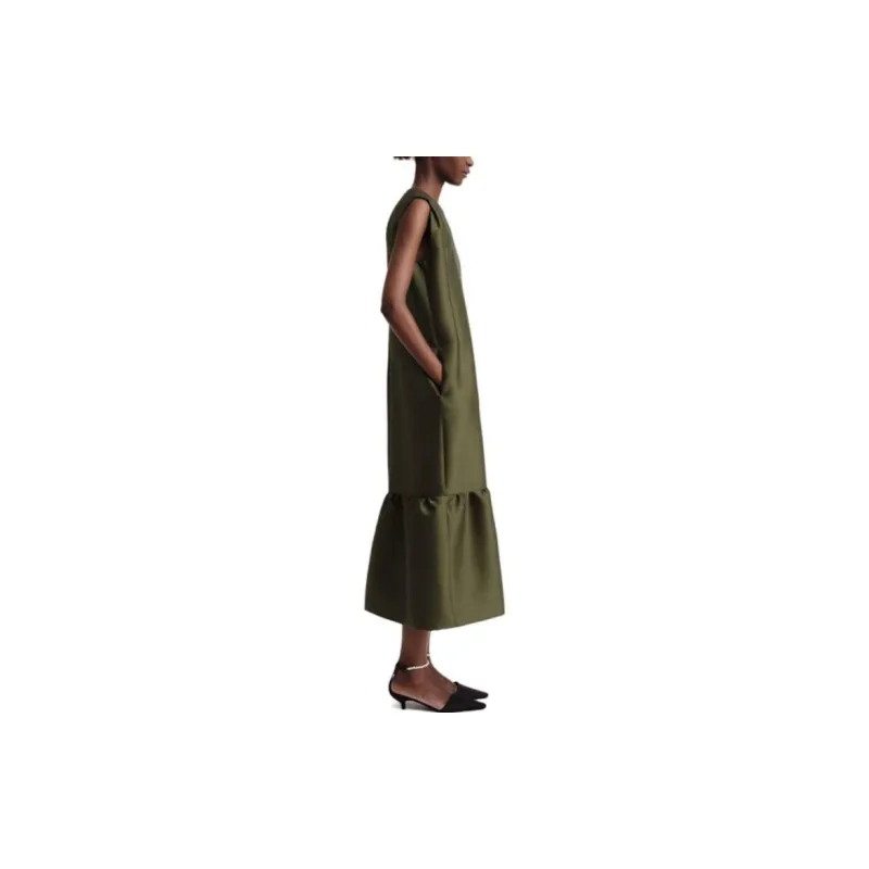 Toteme Sleeveless Dress Women's Martini Green-2