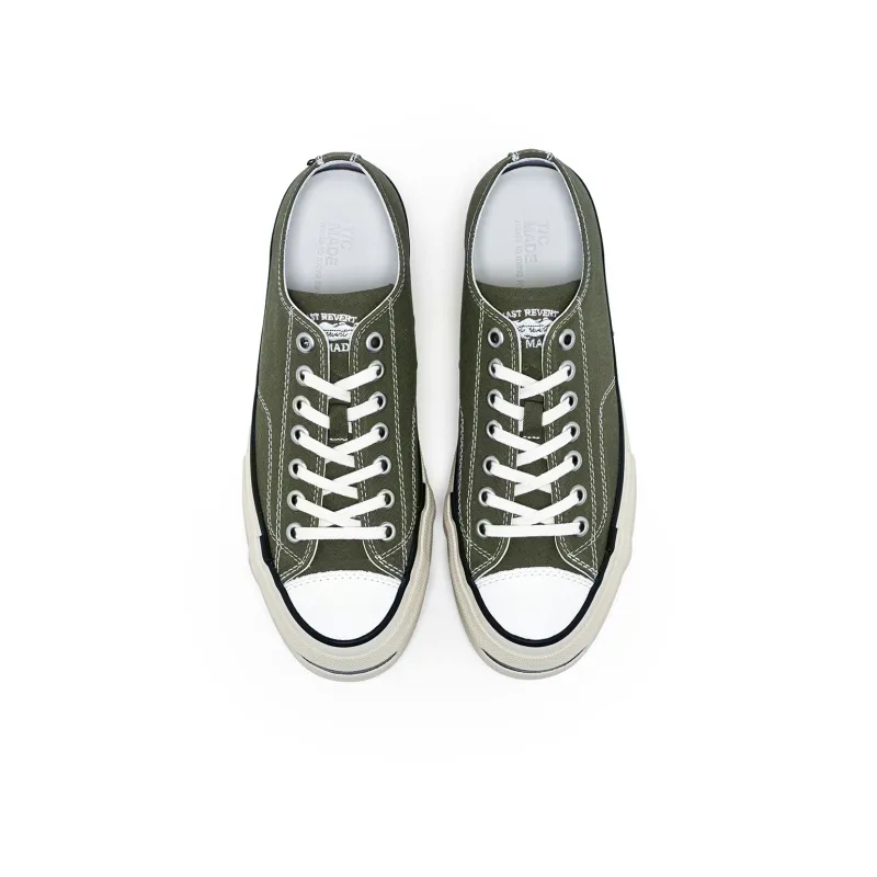 TC Tcmade 015 Low-Top Canvas Shoes Unisex Olive Green-3