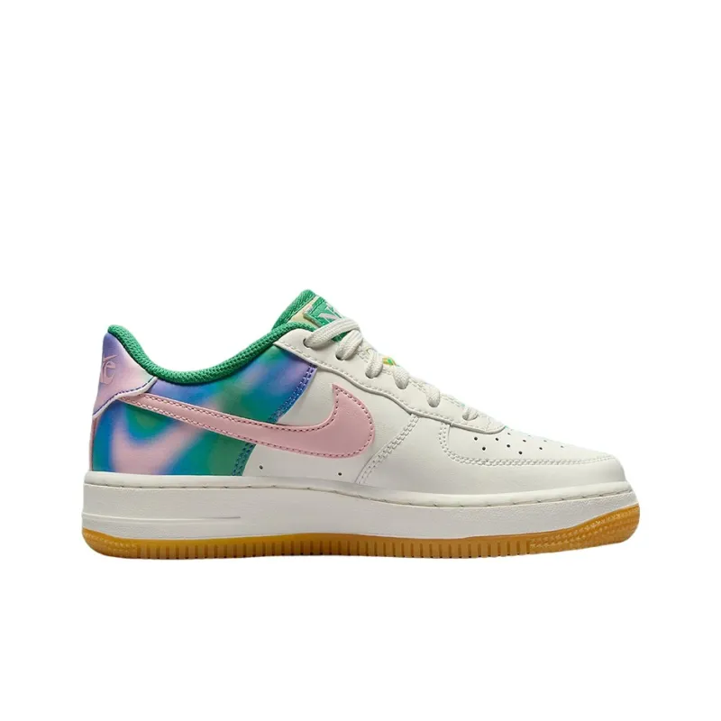 Nike Air Force 1 Low LV8 3 Heel Stitch Sail Stadium Green GS-3