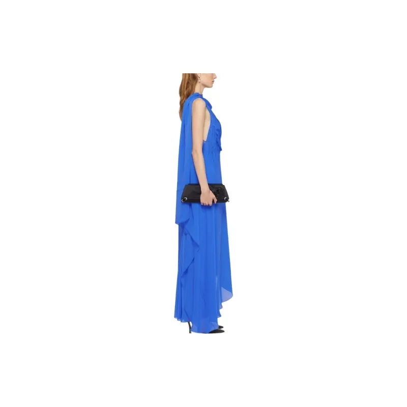 Givenchy Draped Silk Maxi Dress-1