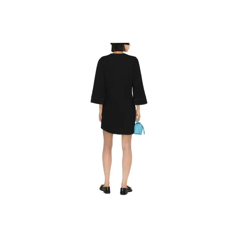 Sandro Long Sleeved Dresses Women's Black-2