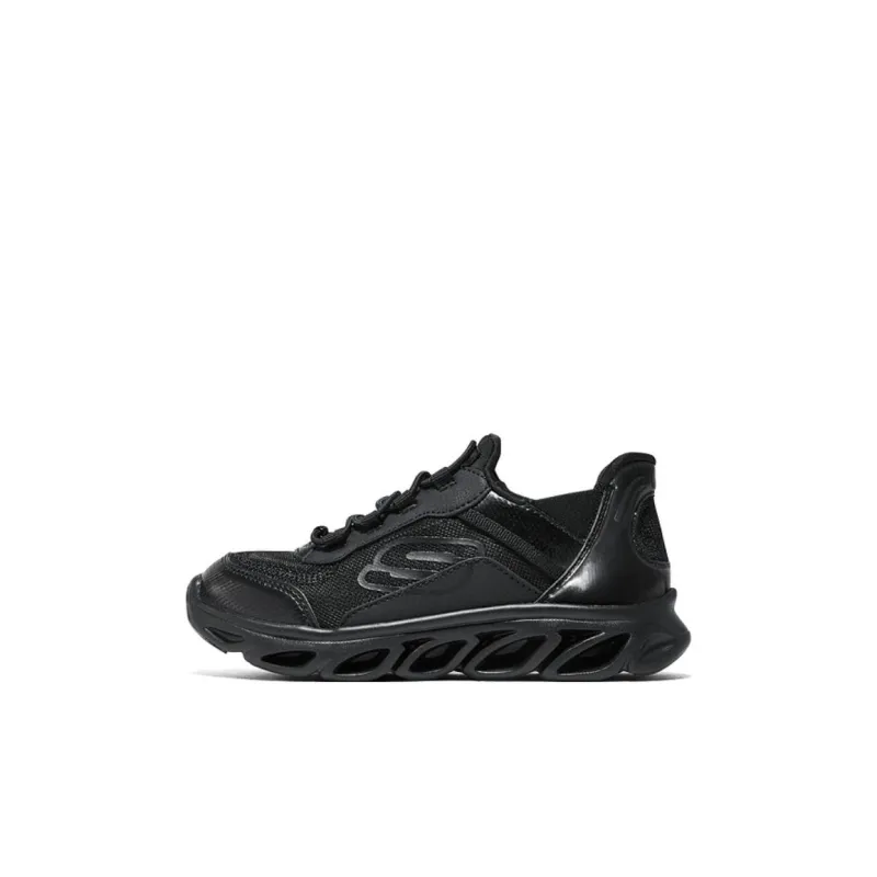 Skechers Slip Resistant Lightweight Cushioning Low Top Kids Lifestyle Shoes All Black Kids'-0