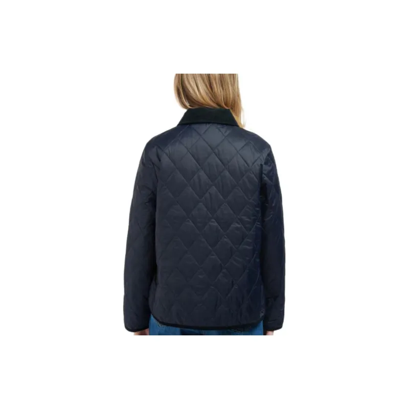 BARBOUR Jackets Coats Women's Dark Marine Blue-3