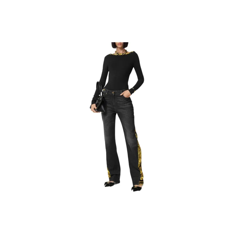 VERSACE La Coupe Des Dieux Long-Sleeved Bodysuit-1