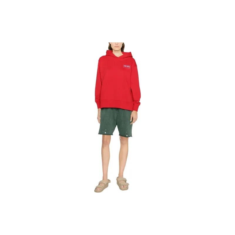 KENZO Paris Logo Printed Hoodie-1