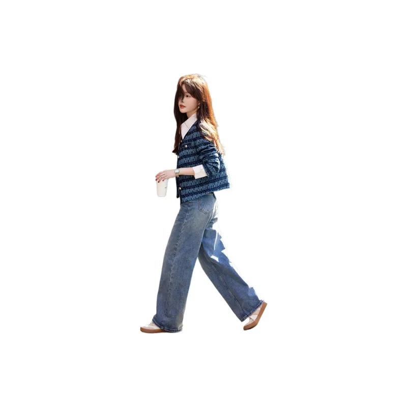 Mo Han Yi Mei Jacket Women's Dark Blue-2
