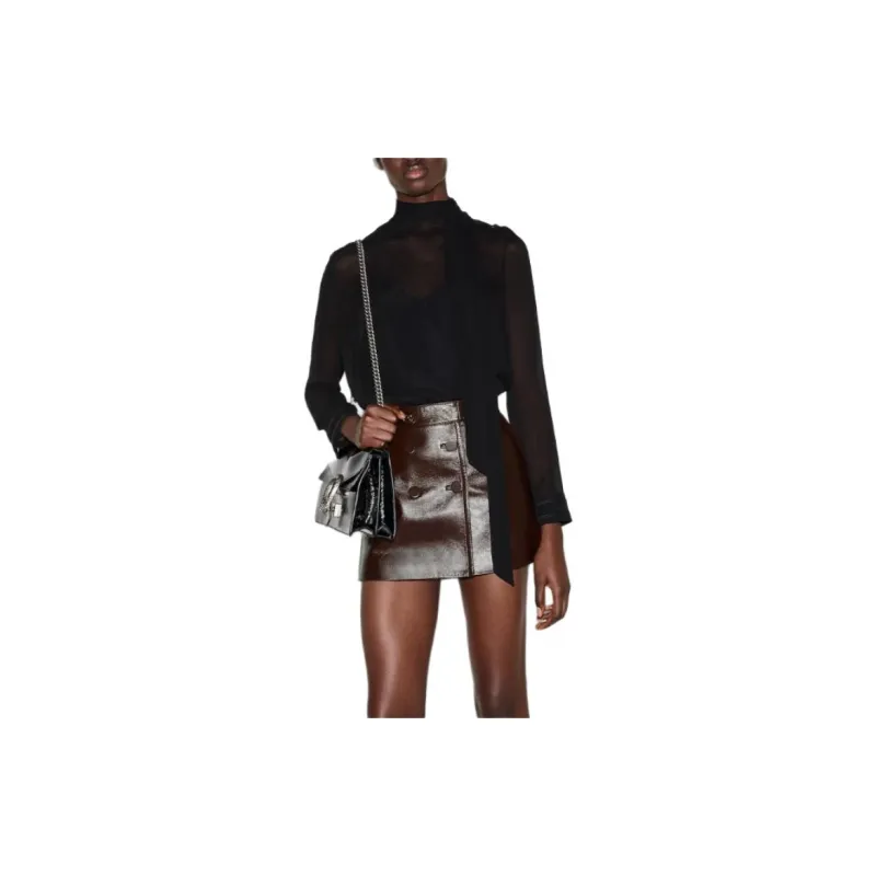 GUCCI Layered Sheer Detailed Blouse-3