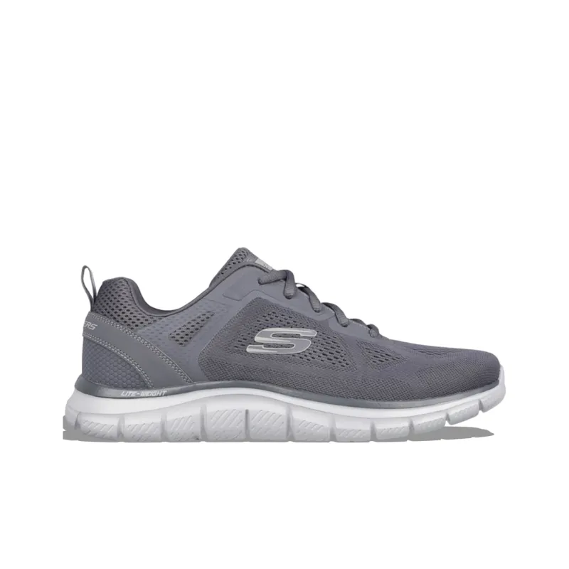 Skechers Bob's Cushioning, Slip Resistant, And Abrasion Resistant Low Top Running Shoes Men's Gray-1