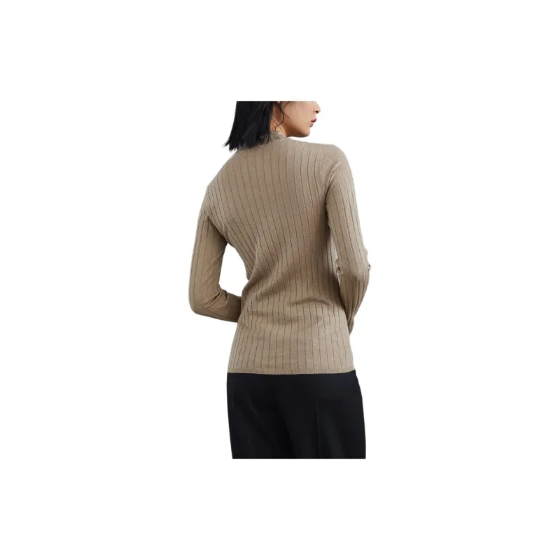 Brunello Cucinelli Knitted Mock Neck Jumper-2