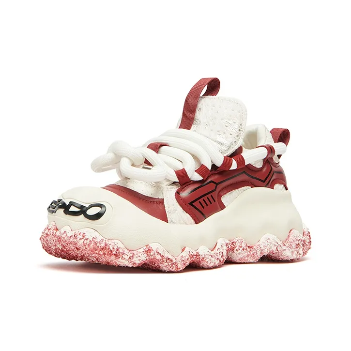 KEDDO Paint Is Not Dry Low-Top Chunky Sneakers Unisex-1