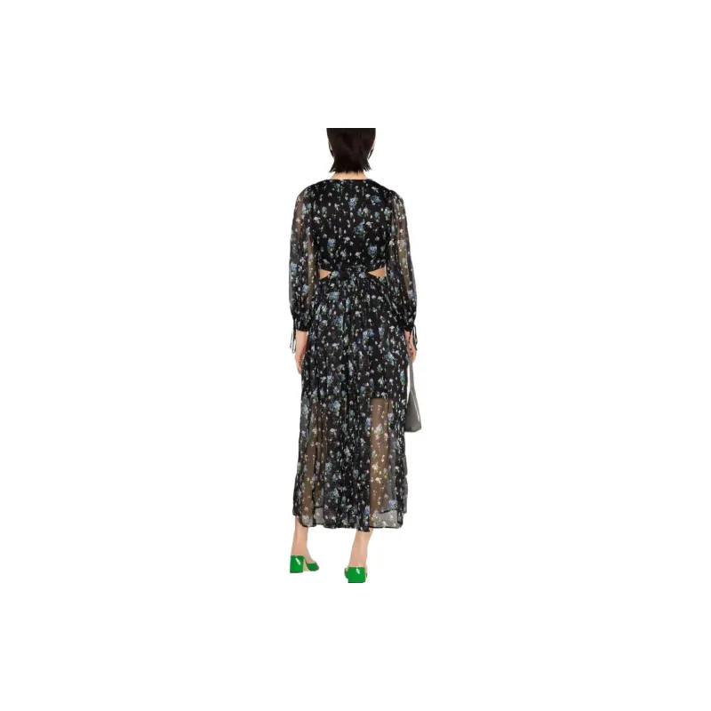 Maje Long Sleeved Dresses Women's Black-2