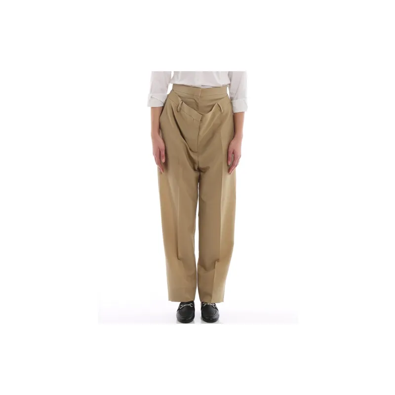 Burberry Casual Pants Women's Brown-1