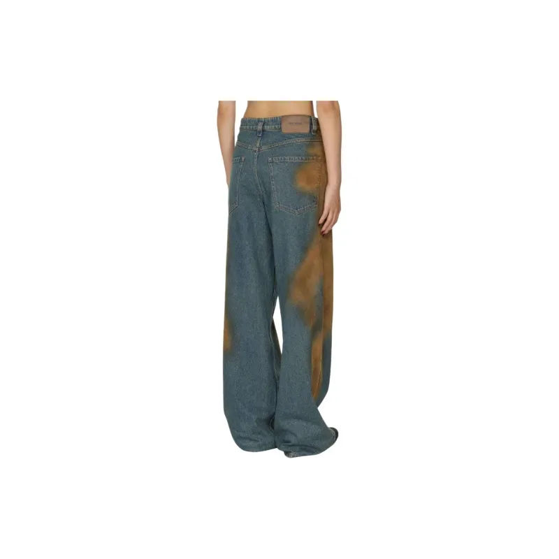 UMA WANG Ball Wide leg Jeans-4