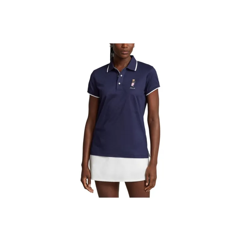 Polo Ralph Lauren SS24 Polo Shirt Women's Dark Blue-2
