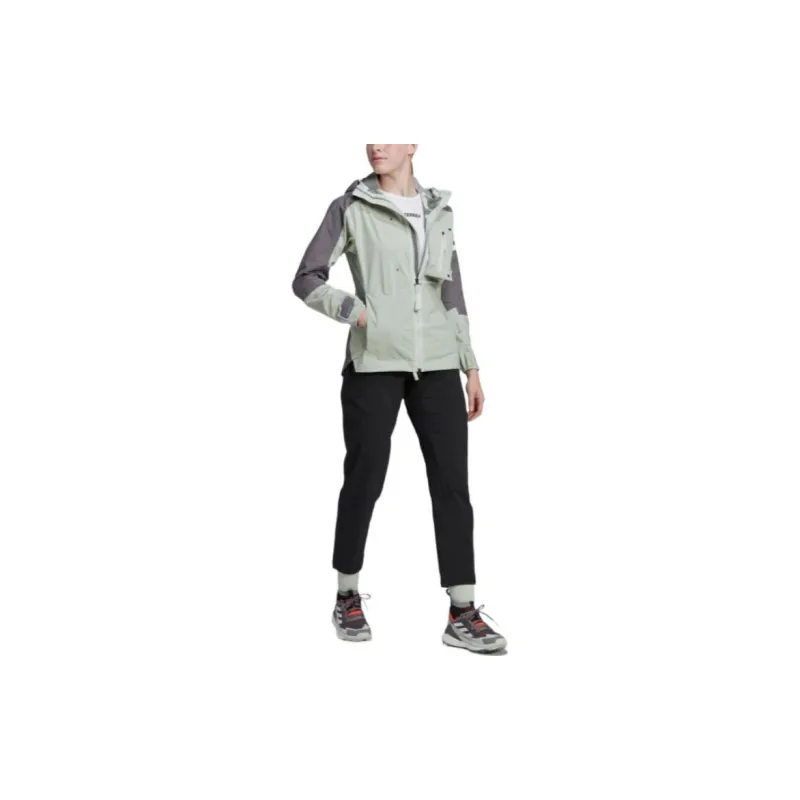 Adidas Jackets Women's Linen Green-4