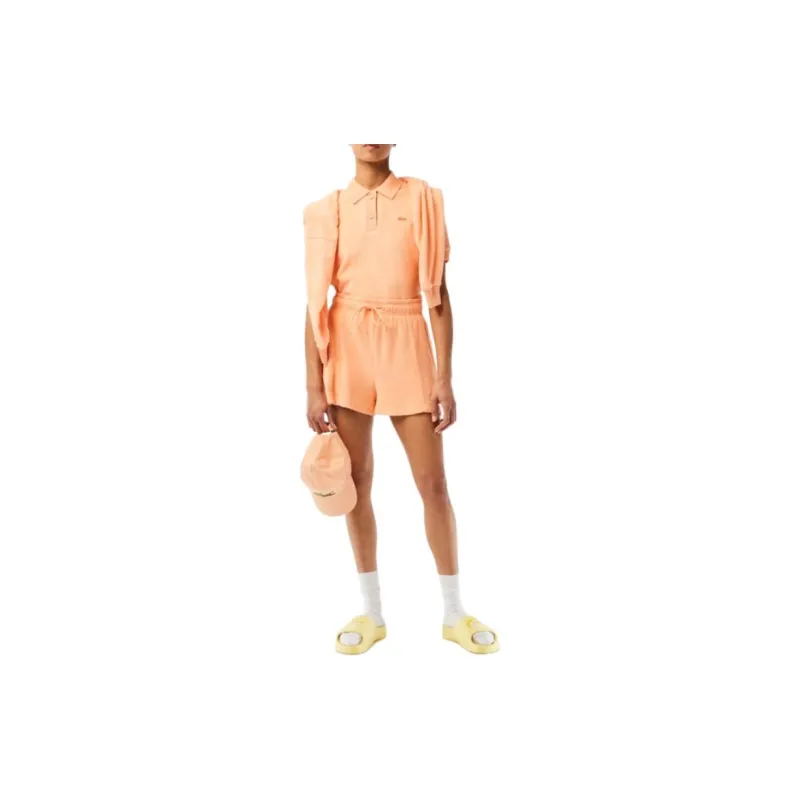 LACOSTE Polo Shirt Women's Light Orange-1