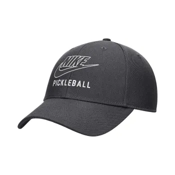 Nike Club Structured Dri FIT Pickleball Futura Swoosh Cap