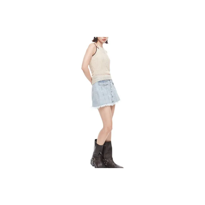MOUSSY Tank Tops Women's-3