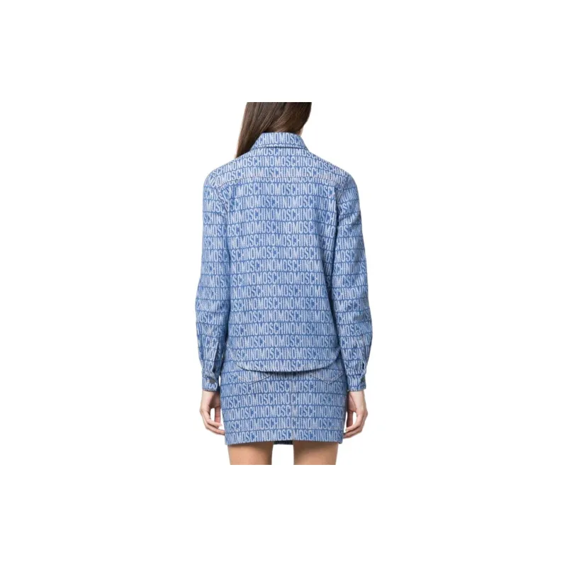 MOSCHINO Shirts Women's Blue-2
