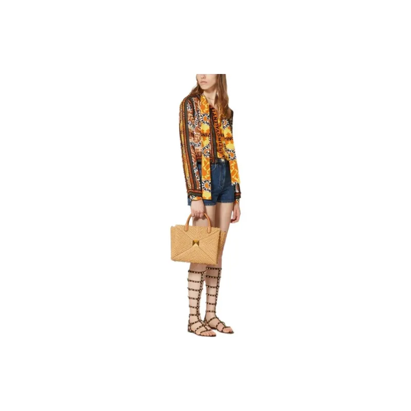 Valentino FW22 Shirt Women's Orange-3