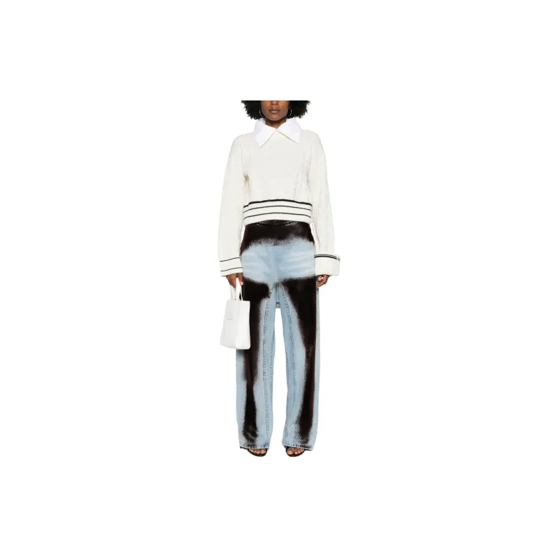 GCDS Monogram Oversized Polo Top-1