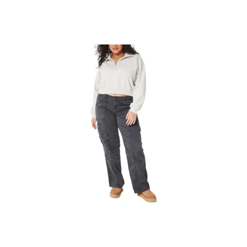 Hollister Sweatshirts Women's Light Gray-2