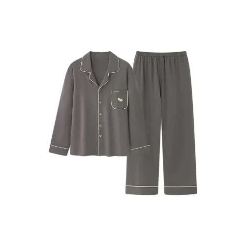 UAVAE Pajama Set Men's Gray Green