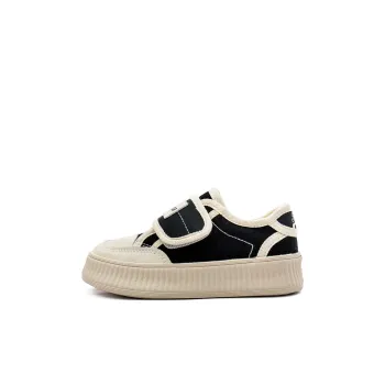KAPPA KIDS Anti Slip Wear Resistant Low Top Kids Canvas Shoes Black Kids'