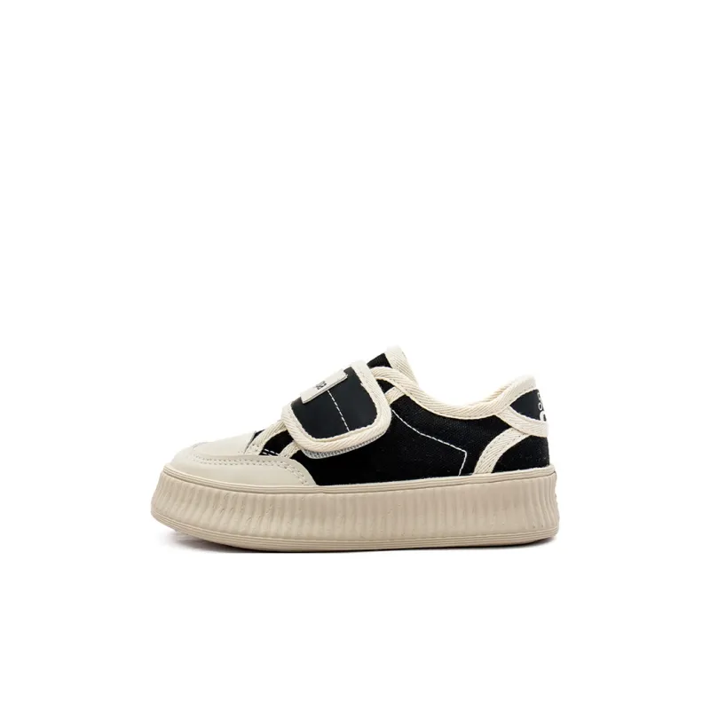 KAPPA KIDS Anti Slip Wear Resistant Low Top Kids Canvas Shoes Black Kids'-0