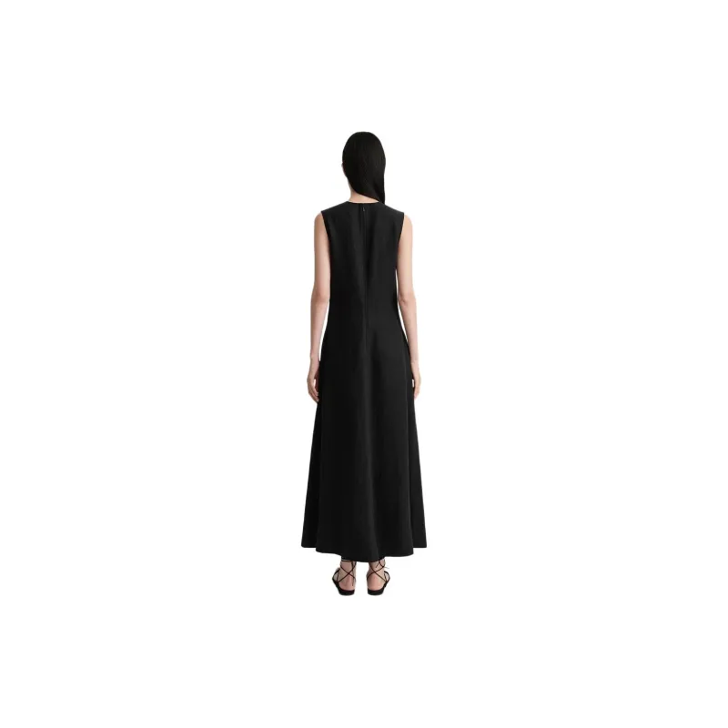 TOTEME Shantung Midi Dress-2