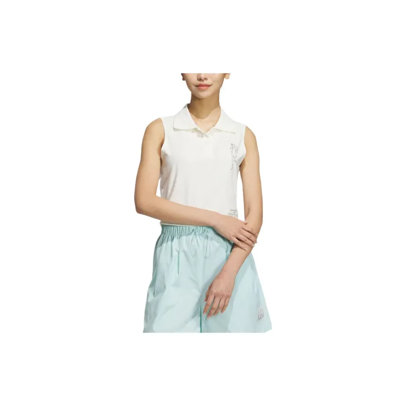 Adidas Tank Tops Women's Jade White-1