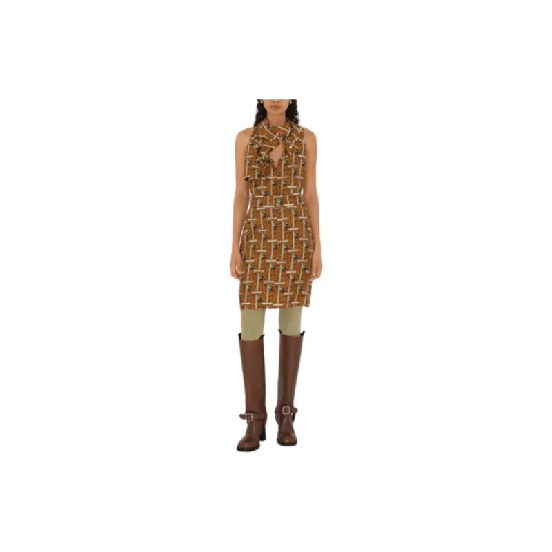 Burberry Bus Silk Dress-1