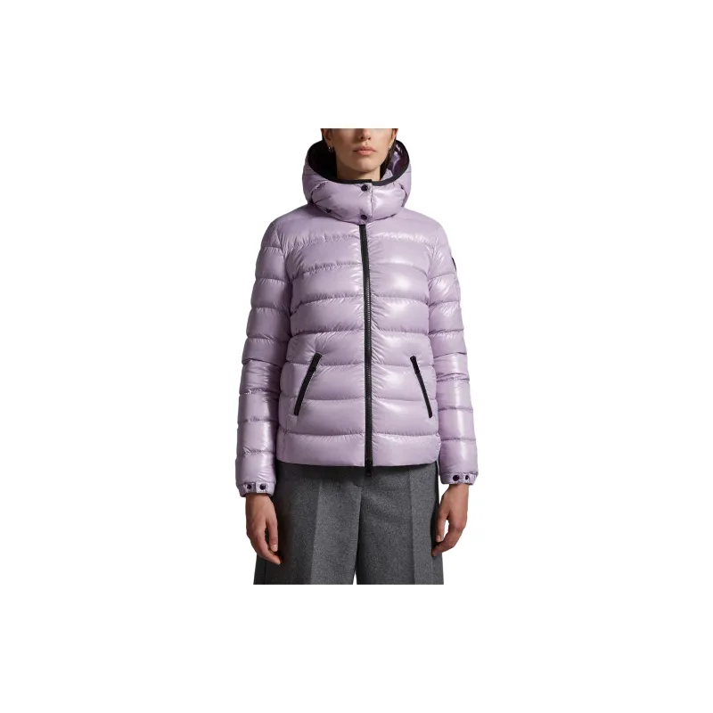 Moncler Buddy Series Down Jackets Women's Light Purple-3