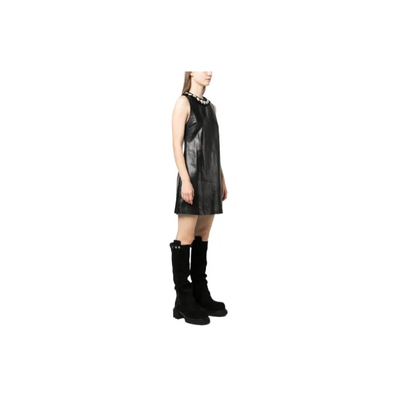 ALICE+OLIVIA Sleeveless Dresses Women's Black-3
